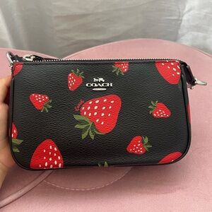 Coach Nolita 19 Strawberry Print (New)